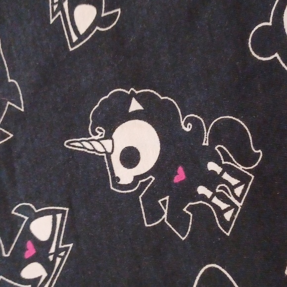 NWT Hot Topic 🔥 2x skeleton animals corset,pink / black cami tank. - Picture 10 of 15